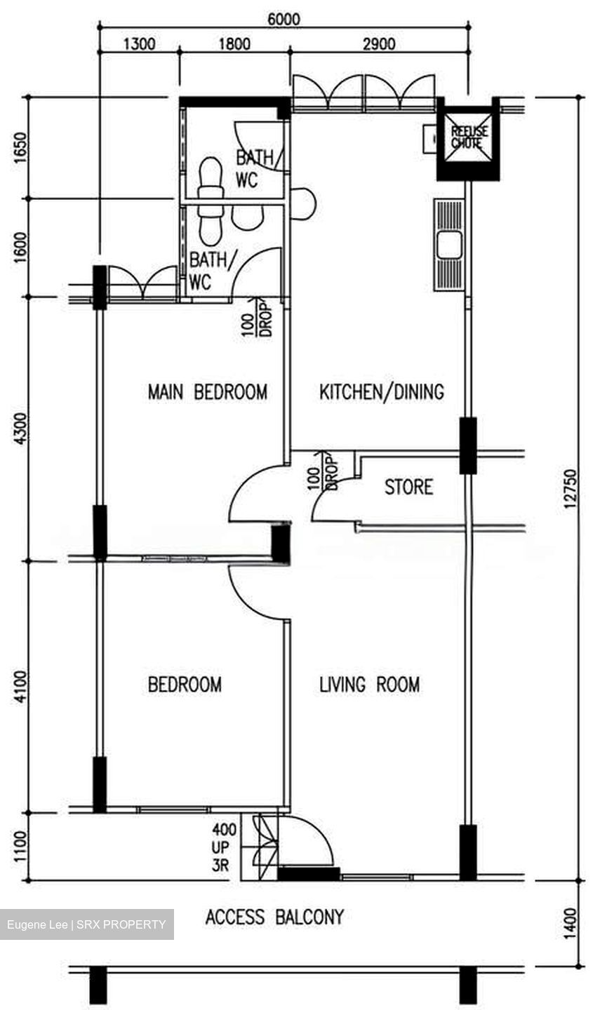 Blk 125 Chong Pang View (Yishun), HDB 3 Rooms #580945731